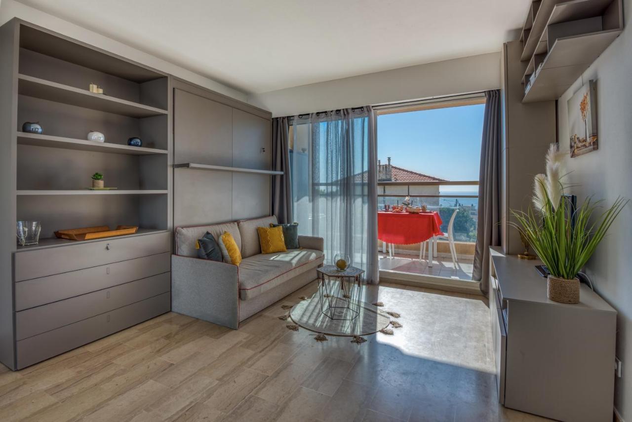 Апартаменты Monaco Sea View & Parking Босолей Экстерьер фото